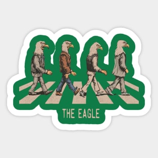 the eagles band retro Sticker